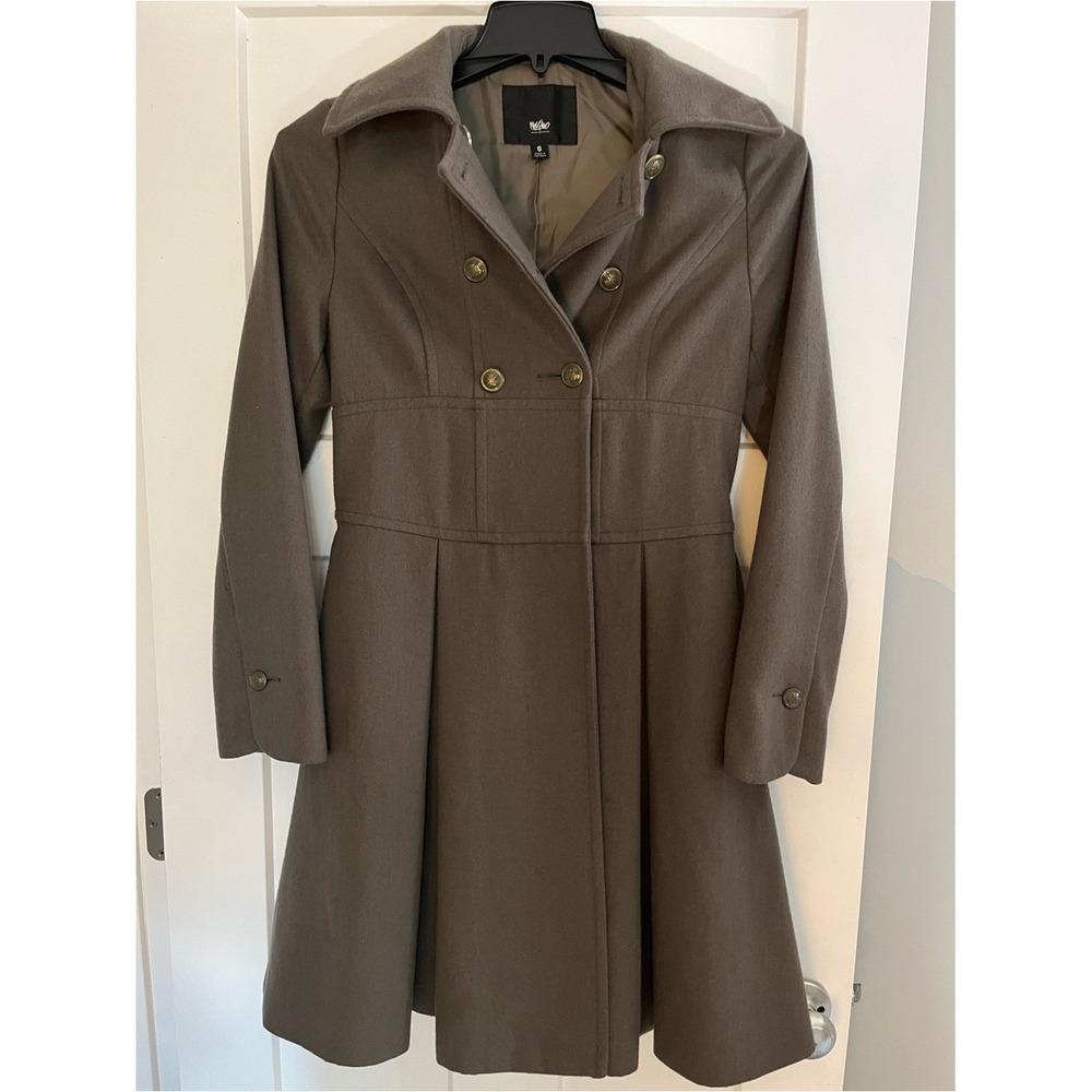 Mossimo Supply‎ Co. Women's Double-Breasted Pea Coat in Brown